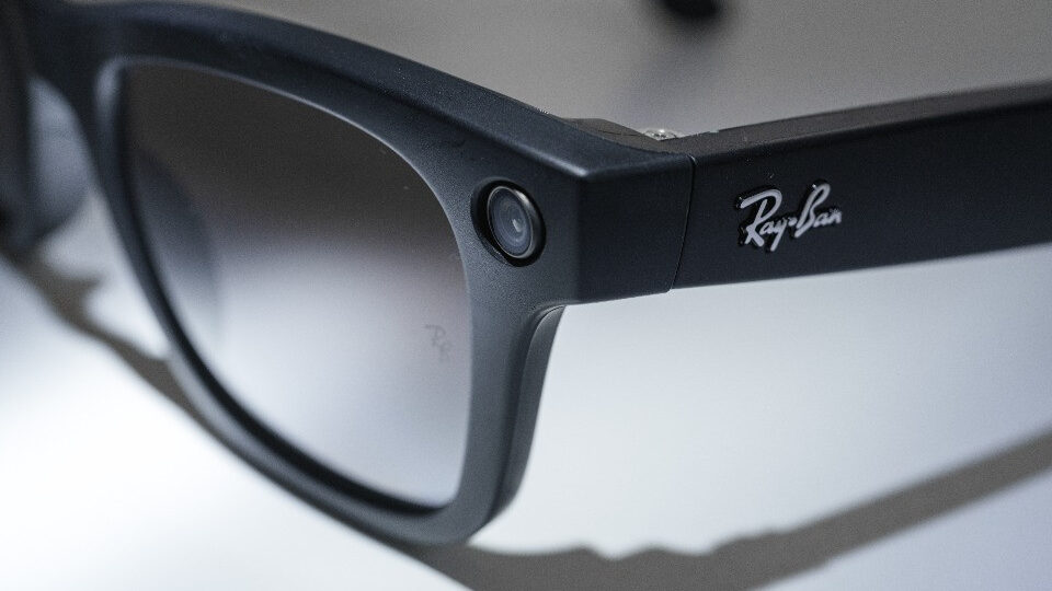 Lunettes connectées Ray-Ban Meta équipées d’une caméra