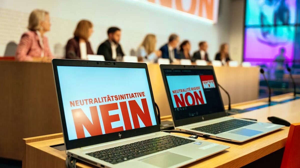 Le comité interpartis opposé à l’initiative sur la neutralité